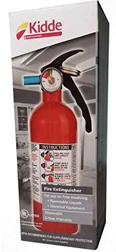 Safety and Trauma Supplies DOT OSHA Compliant Kit with 2lb 5BC Fire Extinguisher