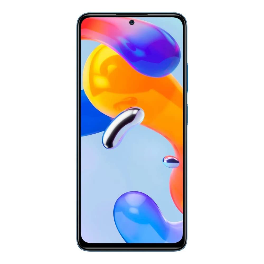 Xiaomi Redmi Note 11 Pro 5G + 4G Volte 128GB + 6GB Factory Unlocked 6.67" 108MP Camera Night Mode (Not Verizon Sprint Boost Cricket Metro At&T) + (w/Fast Car Charger Bundle) (Atlantic Blue)