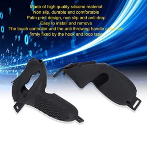 Touch Controller Grip Cover, Protective Precise Hole Position VR Controller Handle Silicone Case Wrist Knuckle Strap Controllers for Home