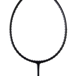 LANGNING Ultralight Badminton Racket Set, 9U 62gram Tension Full Carbon Fiber Black Badminton Racquet(Air9U Plus) (62)