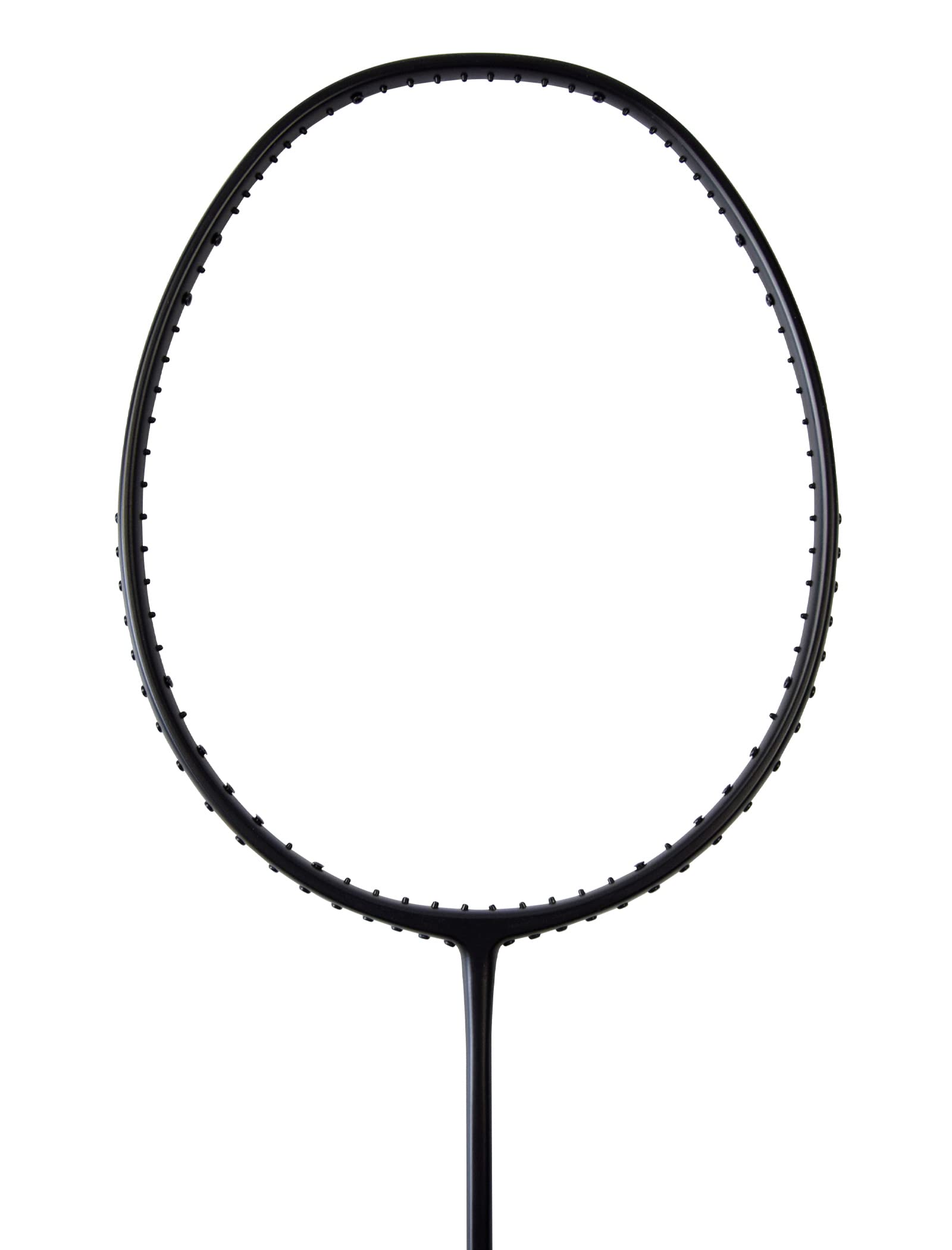 LANGNING Ultralight Badminton Racket Set, 9U 62gram Tension Full Carbon Fiber Black Badminton Racquet(Air9U Plus) (62)