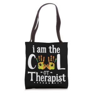 pediatric ot therapist occupational therapy tote bag