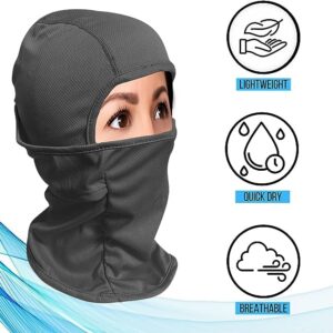 Backwoods Ski Mask Lettering Balaclava Cap Full Face Mask Cool Graphic Face Cover Snowboarding Cycling Unisex Balaclava (Black)