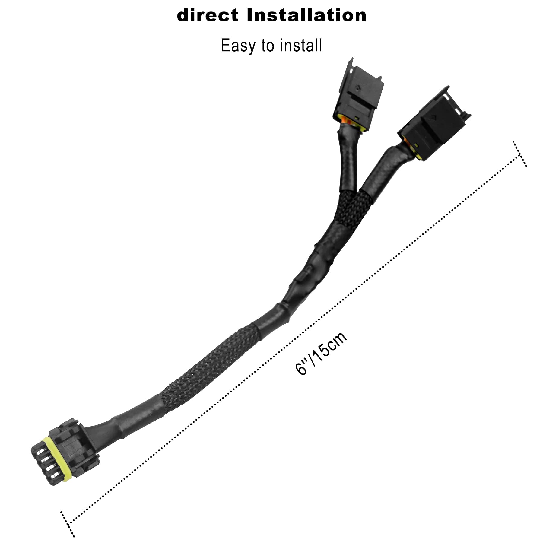 4 Wire Y-Splitter Cable Replace MA558-465 Fits for Holley Terminator X Sniper EFI System