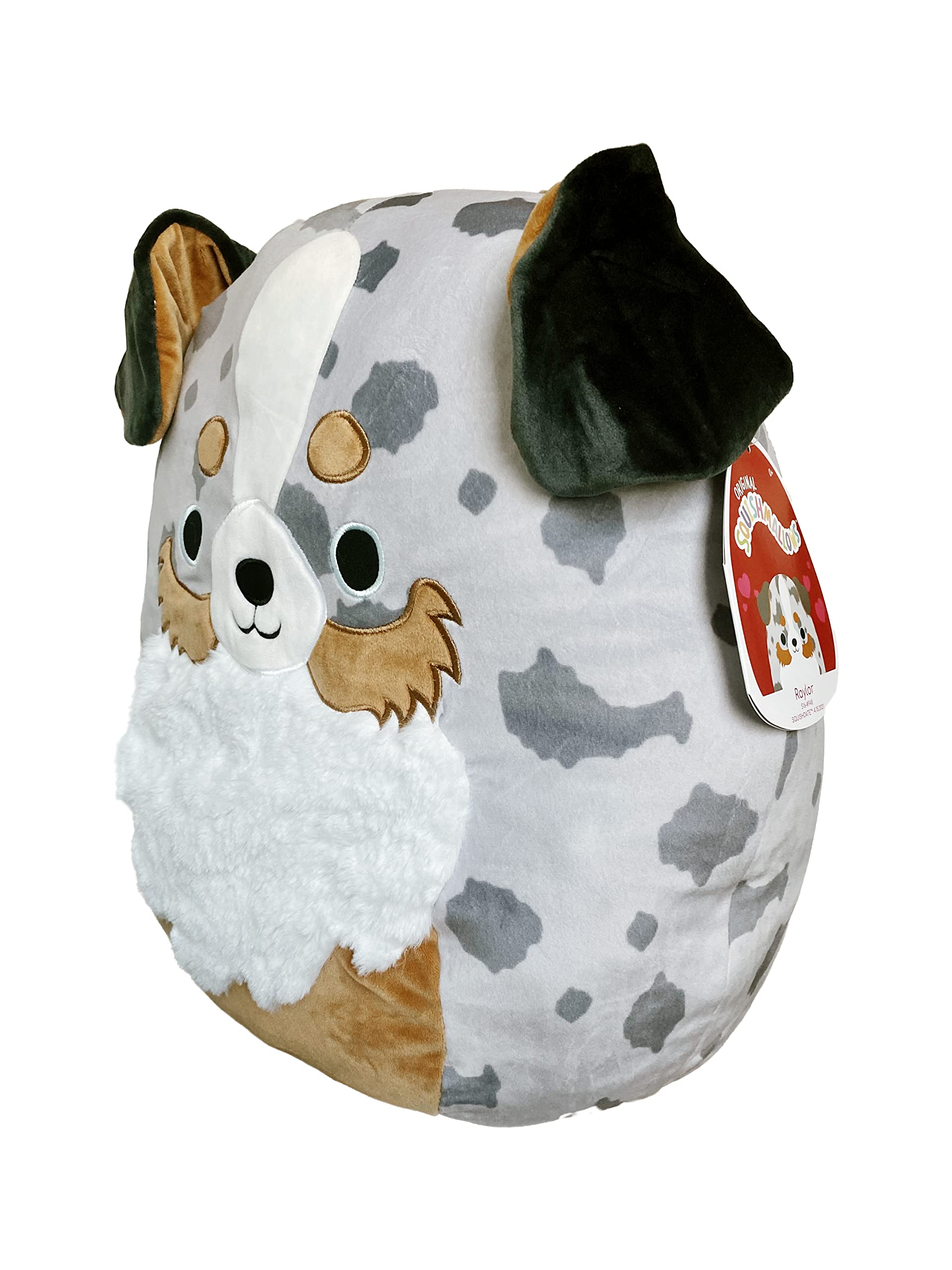 Squishmallows Official Kellytoy 16 Inch Soft Plush (Raylor The Australian Dog)