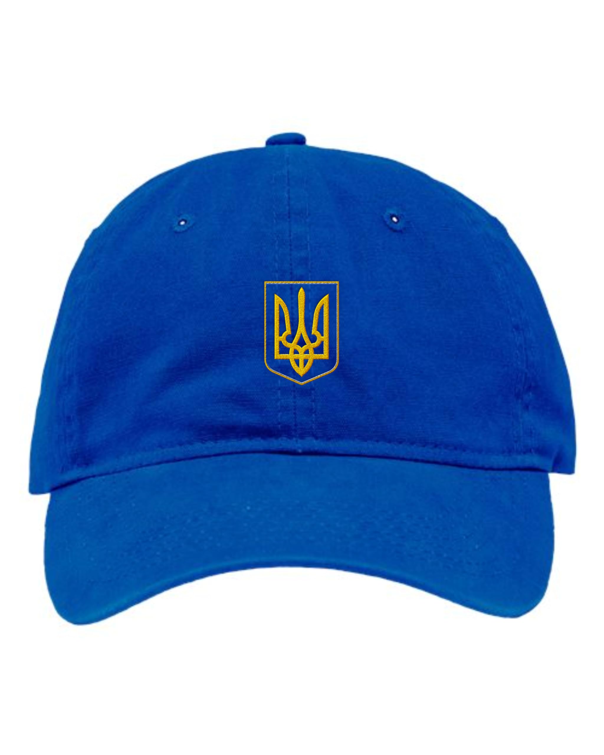 One Size Royal Deluxe Dad Ukraine Coat of Arms | Embroidery, Ukrainian Pride Embroidered Deluxe Dad Hat