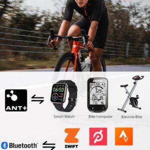 iGPSPORT Bike Cadence Sensor, Cycling RPM Monitor, Bluetooth ANT Compatible with Bike Computer Spin Bike Stationary Bikes