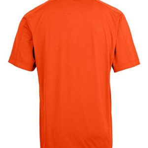 Cutter & Buck Prospect Textured Stretch Mens Big & Tall Polo, College Orange, XLT