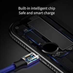 Pro USB 3in1 Multi Cable Compatible with Asus ZenFone 2 Laser 5.5-inch (US) 16GB Data Universal Extra Strength for Fast Quick Charging Speeds! (Blue)