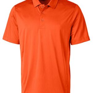 Cutter & Buck Prospect Textured Stretch Mens Big & Tall Polo, College Orange, XLT