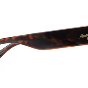 Maui Jim Women's Two Steps Polarized Fashion Sunglasses, Tortoise/HCL® Bronze, Medium