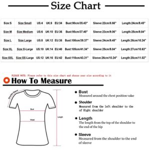 YUTK Sexy Crop Tank Top Womens Off Shoulder Short Sleeve Ruched Summer Casual T Shirts Fashion Clubwear A