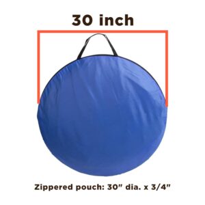 Pop Up Beach Tent Sun Shade Portable Outdoors Family Baby Shade Tentwith Carrying Bag (Shelter Measures: 86" L x 47" W x 39" H)