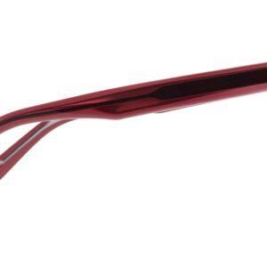 Maui Jim Women's Mehana Polarized Cat Eye Sunglasses, Raspberry w/ Crystal Interior/Maui Rose®, Medium