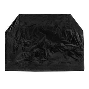 QWORK Black Treadmill Cover - Waterproof and Durable 46" L x 38" W x 66" H - Suitable for Most Folding Treadmills - Comes with Storage Bag