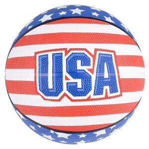 the dreidel company basketball usa design, sports lovers, outdoor fun, birthday parties events & gatherings, party favors, 9.5" basketball (usa flag design)