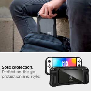 Spigen Rugged Armor & S311 Stand Designed for Nintendo Switch OLED Model (2021)