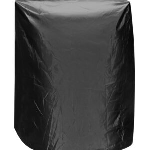 QWORK Black Treadmill Cover - Waterproof and Durable 46" L x 38" W x 66" H - Suitable for Most Folding Treadmills - Comes with Storage Bag