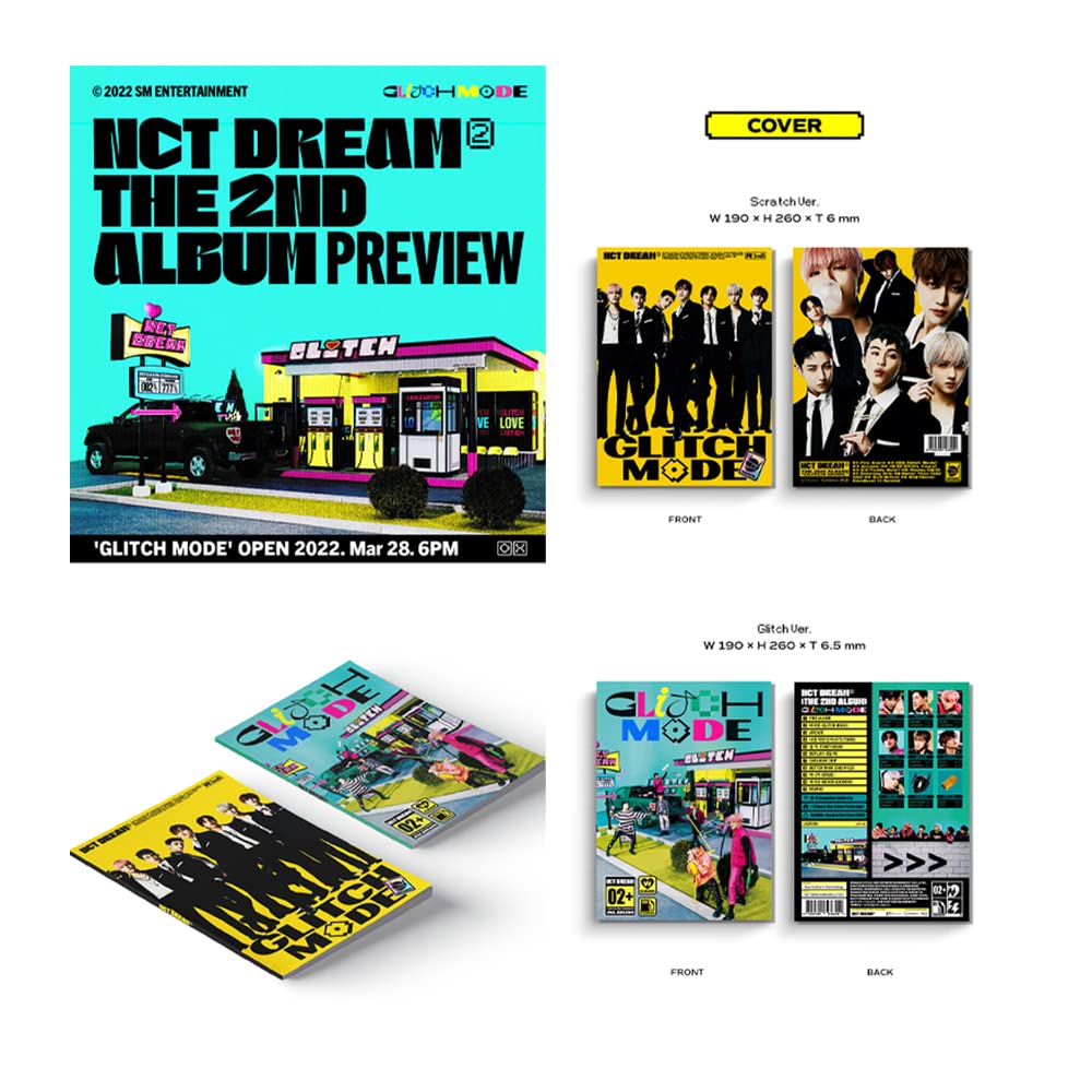 NCT Dream - Glitch Mode the 2nd Album Photobook version (B ver)