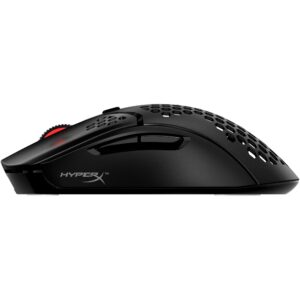 HyperX Pulsefire Haste – Wireless Gaming Mouse – Ultra Lightweight, 61g, 100 Hour Battery Life, 2.4Ghz Wireless, Honeycomb Shell, Hex Design, Up to 16000 DPI, 6 Programmable Buttons – Black, 4P5D7AA