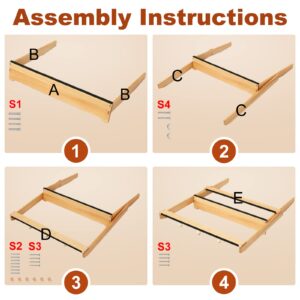 penypeal Guitar Stand Multiple Guitars, Guitar Rack Solid Beech Wood Folding Design, Removable Retainers for Guitar Bass Display and Guitar Case/Bag