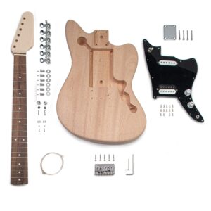 StewMac DIY Build Your Own Offset Hardtail Electric Guitar Kit - New for 2022! (101258)