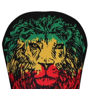 Rasta Lion Driver 460cc Club Headcover Handmade by BeeJos