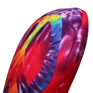 Tie Dye Peace Sign Driver 460cc Club Headcover Handmade by BeeJos