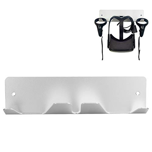 VR Stand, Practical VR Wall Mount Stand Easy to Install Metal Saving Space Exquisite Workmanship for Oculus Rift S