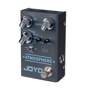 JOYO R-14 Atmosphere Reverb Pedal Bundle with JP-02 DC 9V 18V Pedal Power Supply