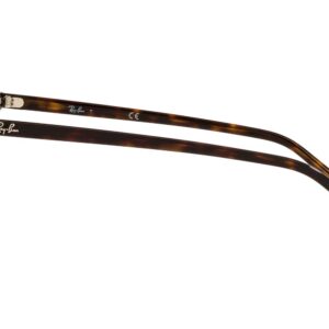 Ray-Ban RX5397 Elliot Round Prescription Eyewear Frames, Havana/Demo Lens, 50 mm