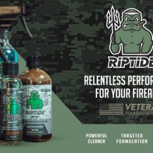 Riptide Armory Advanced Complete Gun Cleaning Kit - Cleans, Lubes, Protects Targeted Long-Lasting Formula - Nano Coat Technology - Veteran Owned & Formulated by Former US Navy Seal (Multi Gun Kit)