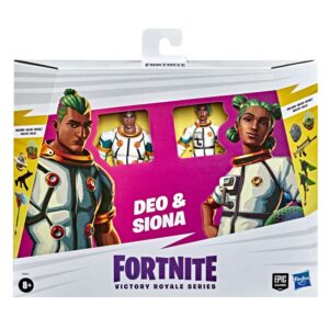 FORTNITE Hasbro Victory Royale Series Deo and Siona Action Figures Pack