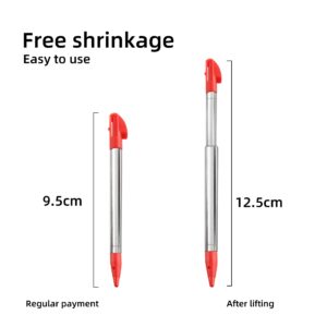 3DS XL Stylus Pen, Metal Retractable Replacement Stylus Compatible with Nintendo 3DS XL, 4in1 Combo Touch Styli Pen Set Multi Color for 3DS XL