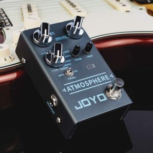 JOYO R-14 Atmosphere Reverb Pedal Bundle with JP-02 DC 9V 18V Pedal Power Supply