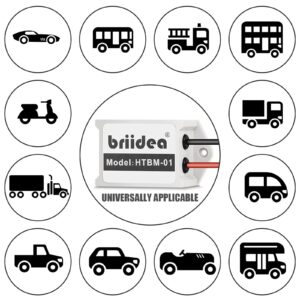 Briidea Towed Vehicle Battery Maintainer, Easy Installation