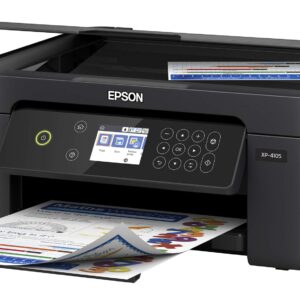 Epson Expression Home XP-4105 Wireless All-in-One Color Inkjet Printer, Black - Print Copy Scan - 10.0 ppm, 5760 x 1440 dpi, 2.4" LCD, Auto 2-Sided Printing, Voice Activated, DAODYANG Printer_Cable