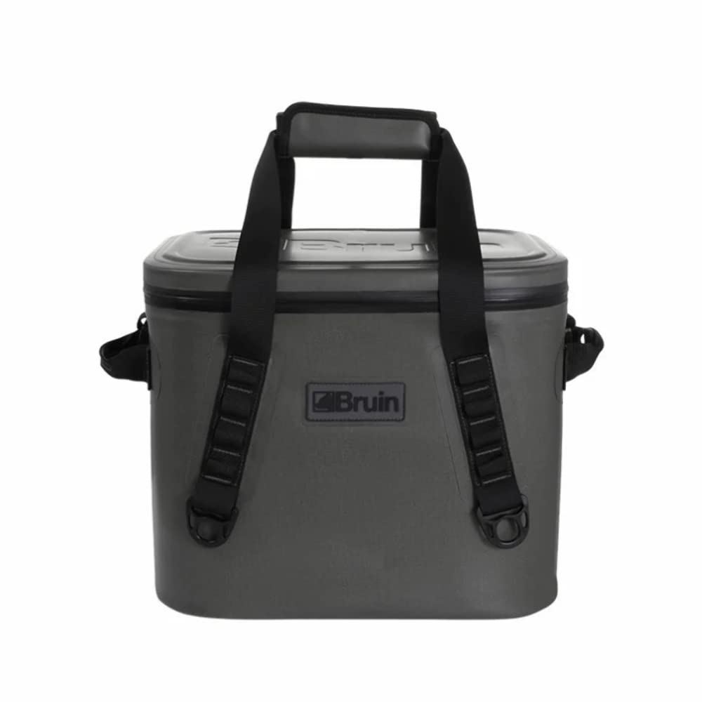 Bruin Outdoors 30 Can Soft Pack Cooler (Grey/Black/Blue)