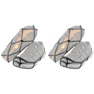 yaktrax hiking and walking traction cleats for snow, ice, and rock (medium/large)