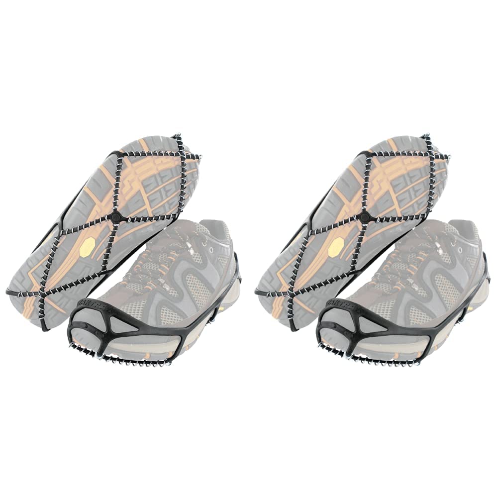 Yaktrax Hiking and Walking Traction Cleats for Snow, Ice, and Rock (Medium/Large)