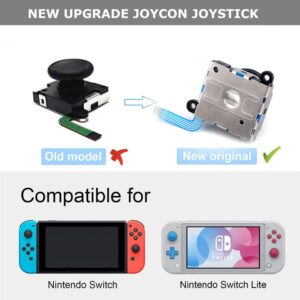 Joycon Joystick Replacement,Joycon Repair Kit,VGBUS Repair Joystick Replacement Tool Kit for Switch lite and Nintendo Joycon Controller- Not Include Tool Kit(2PACK)