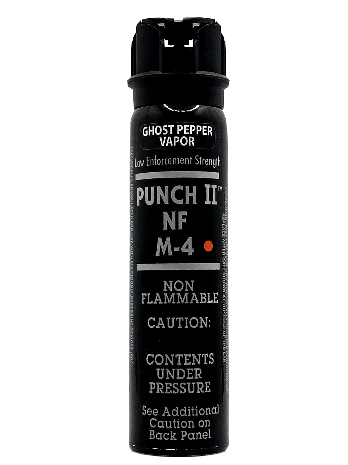 NW Self Defense Products Punch II Pepper Spray (NF), Ghost Pepper Vapor - Flip Top 4 oz. (by Aerko International)