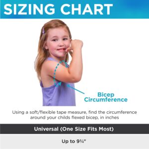 BraceAbility Thumb Sucking Guard - Pediatric Elbow Immobilizer Brace for Post Cleft Palate Surgery, Mild Elbow Strain Relief, IV Therapy, Fingernail Biting Prevention and Face Touching Restraint Wrap