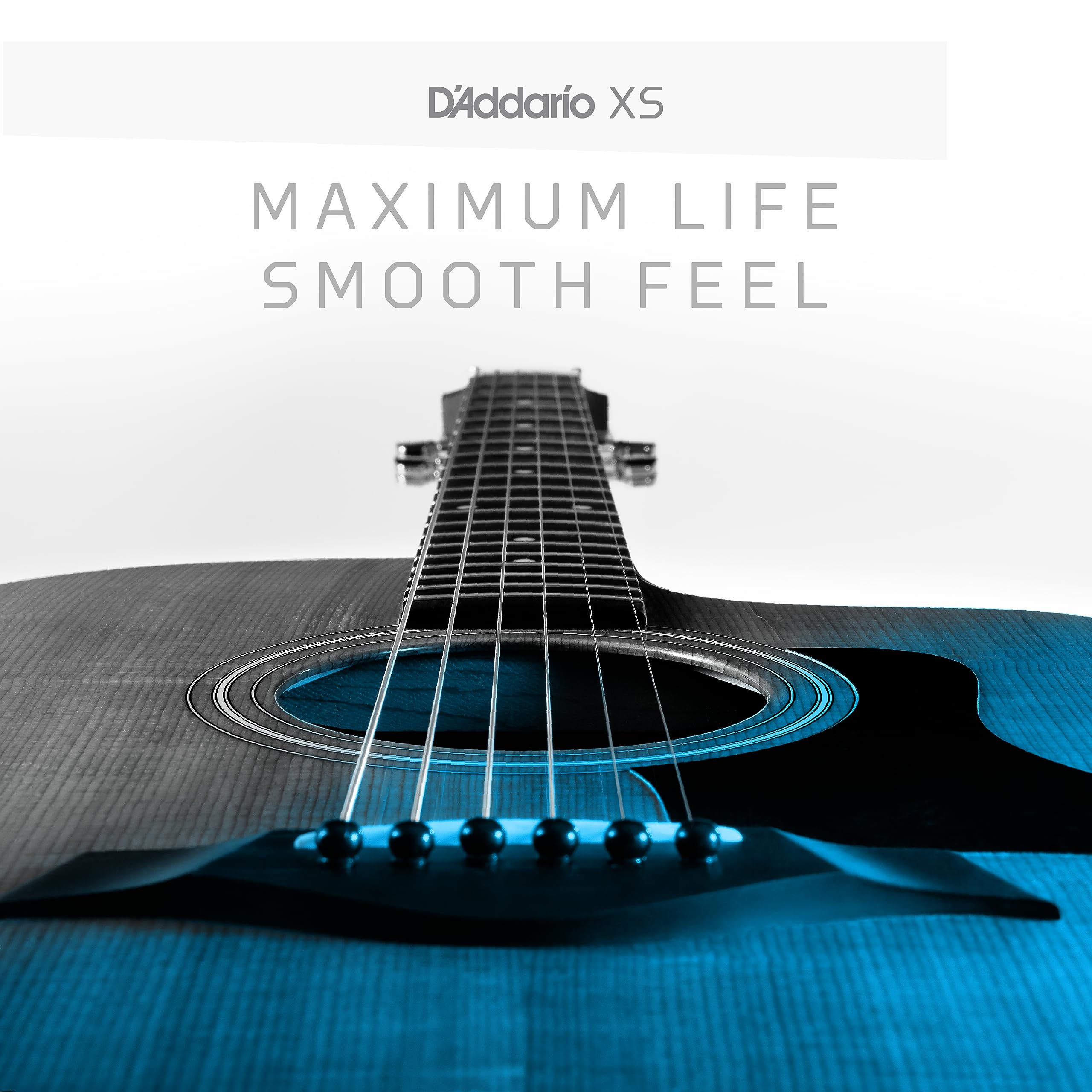 D'Addario Guitar Strings - XS Nickel Coated Electric Guitar Strings - XSE1046 - Maximum Life with Smooth Feel & Exceptional Tone - For 6 String Guitars - 10-46 Regular Light