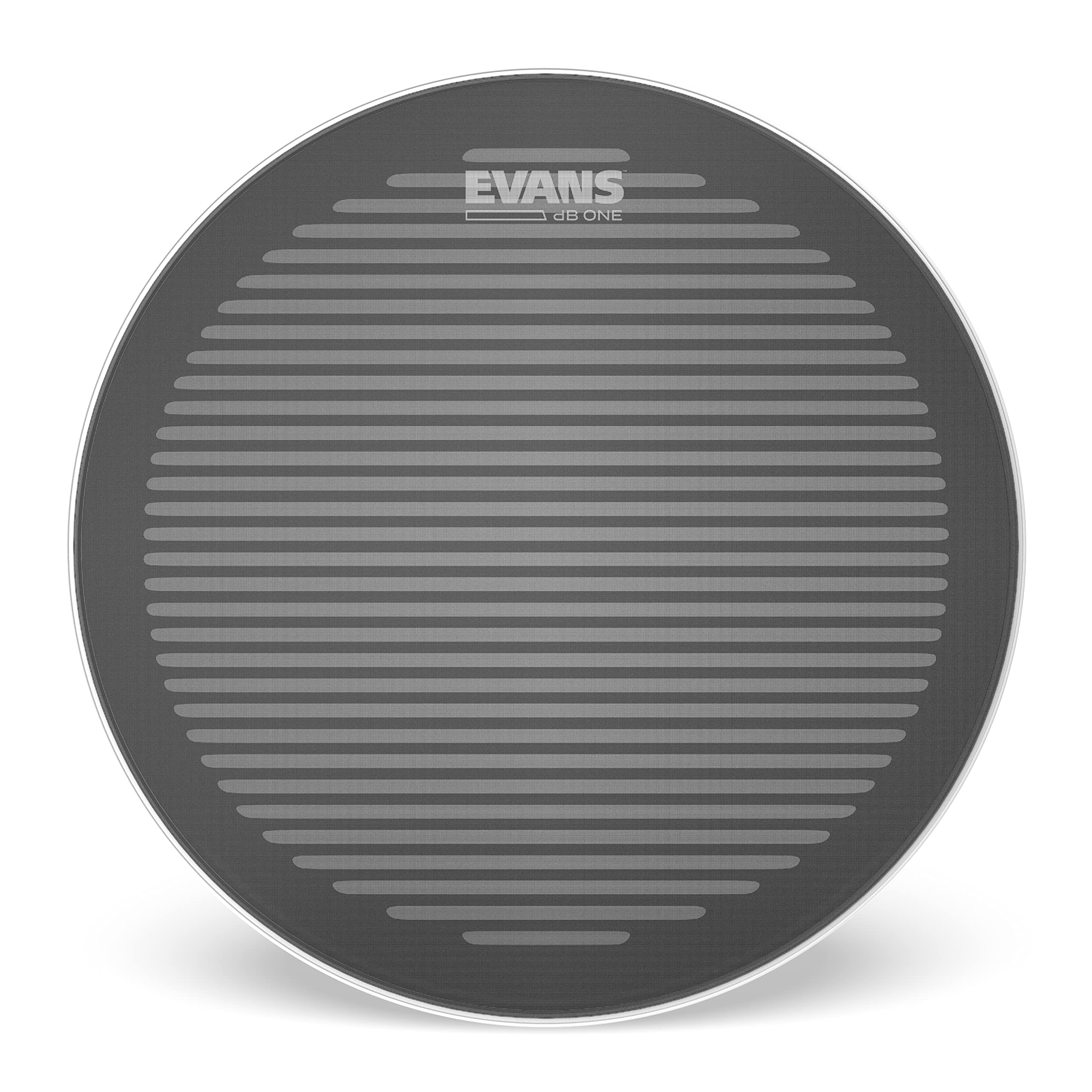 Evans Drum Heads - dB One Snare Batter Drum Head - Reduces Volume - Balanced, True-to-Kit Tones - 14 inch