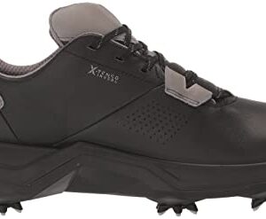 ECCO Men's Biom G5 Gore-TEX Waterproof Golf Shoe, Black/Steel, 13-13.5