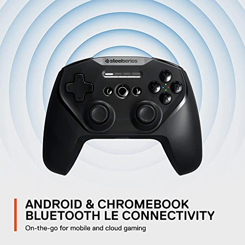 SteelSeries Stratus+ Bluetooth Gaming controller for Android & Windows - Mobile - Hall Effect Sensors - Clickable L3/R3