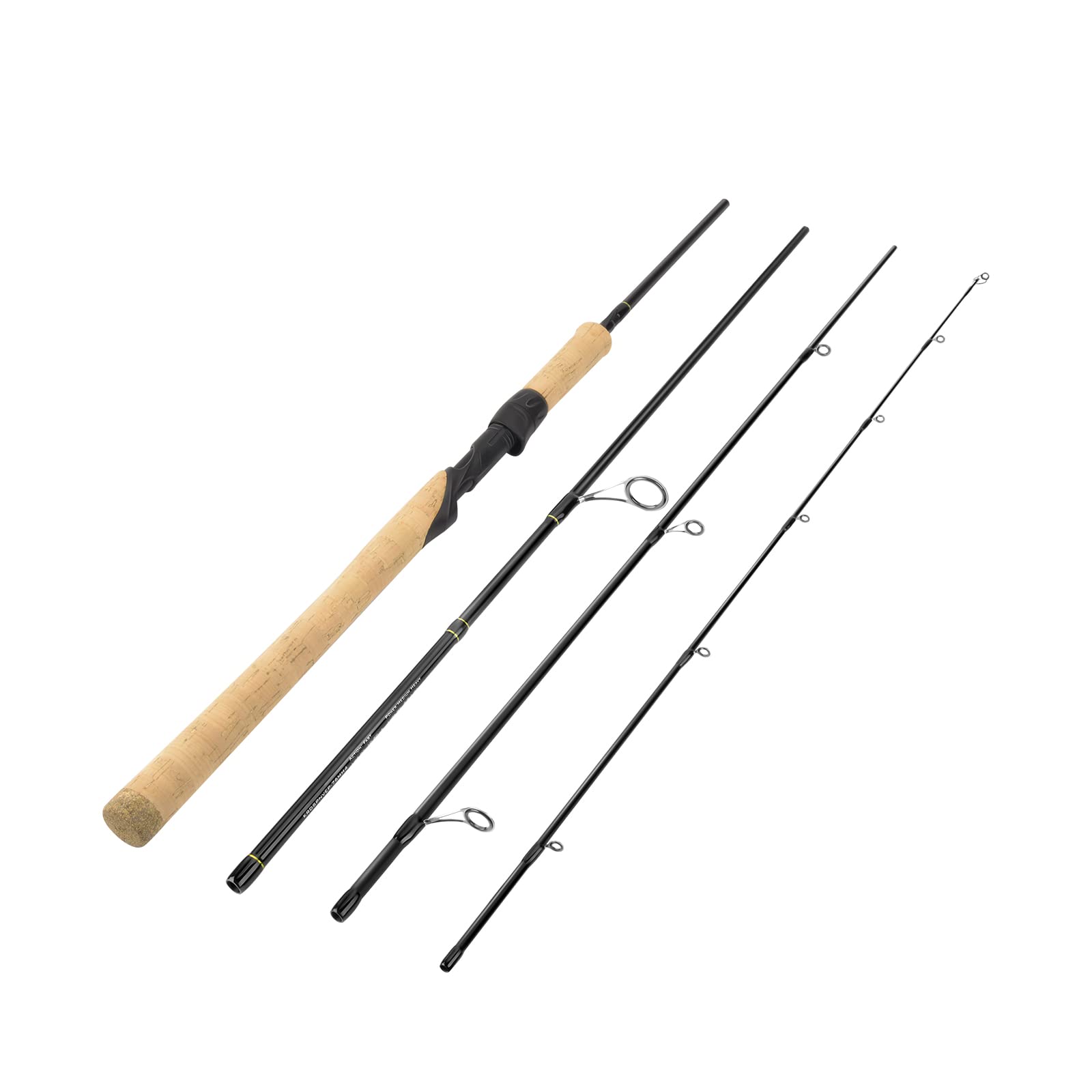 KastKing Valiant Eagle Passage Spinning Rods,6'6"-M-4pcs