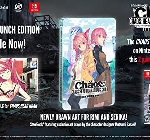 CHAOS;HEAD NOAH / CHAOS;CHILD DOUBLE PACK-STEELBOOK LAUNCH EDITION for Nintendo Switch