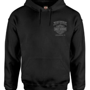 Harley-Davidson Men's Corrosion Willie G Skull Poly-Blend Pullover Hoodie (2XL)